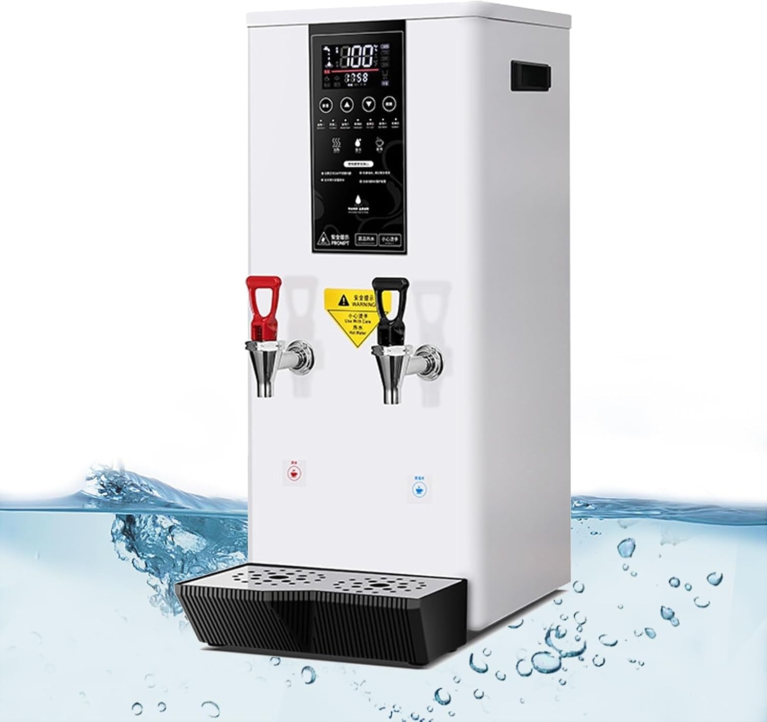 Water Boiler with Filter Automatic Eletric Hot Water Dispenser 50L/H White Wall-Mountable Automatic 2500W Heating (White)