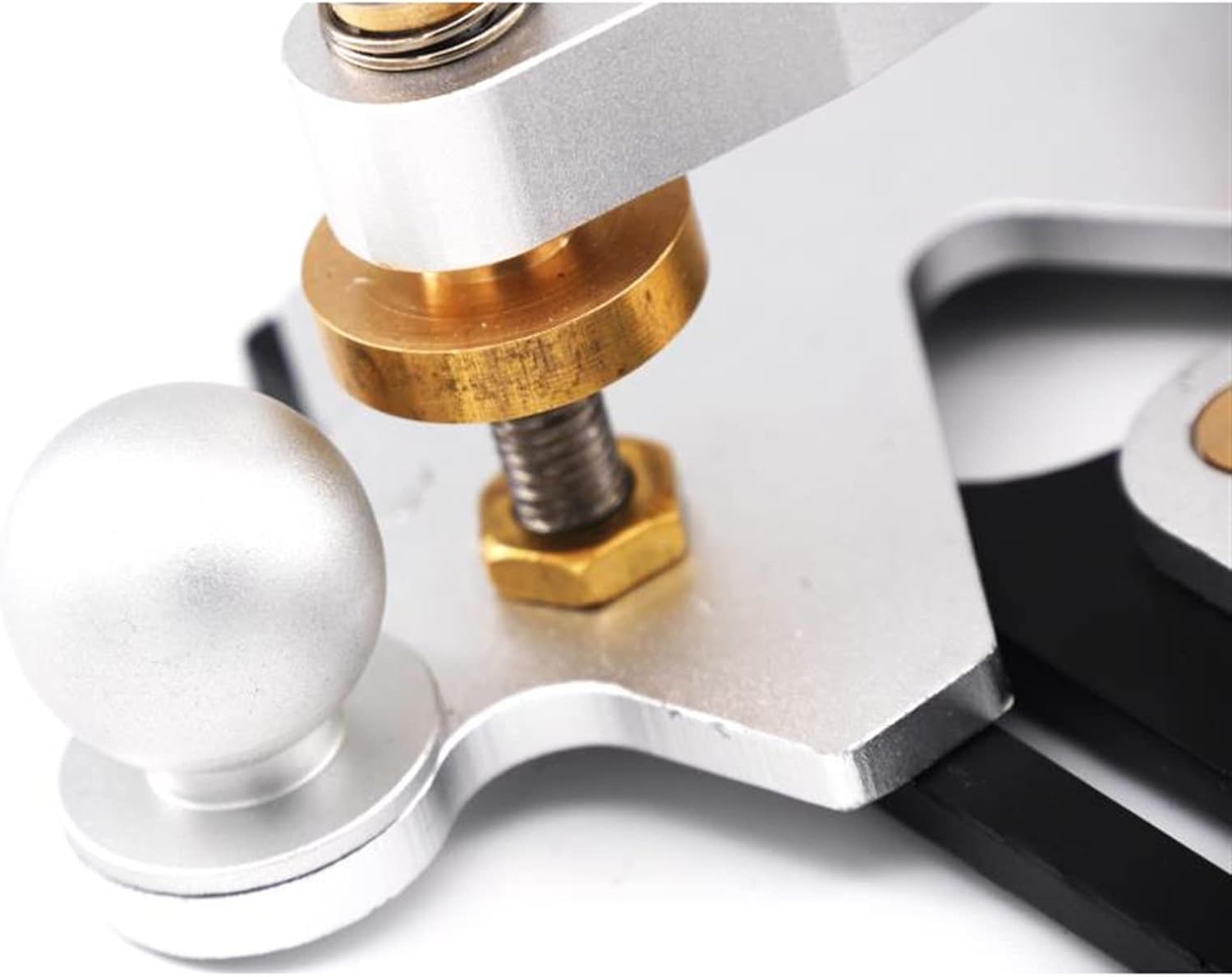 TSTS Guitar Sound Hole Tool Guitar Sound Hole Wreath Inlaid Electric Grinder Trimming Machine Base Guitar Making Tool Guitar Making Tools kit (Color : 01)