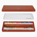 Mairtini Caravaggio series Professional Half Pan Watercolor Set 24 Colors with Wooden Case