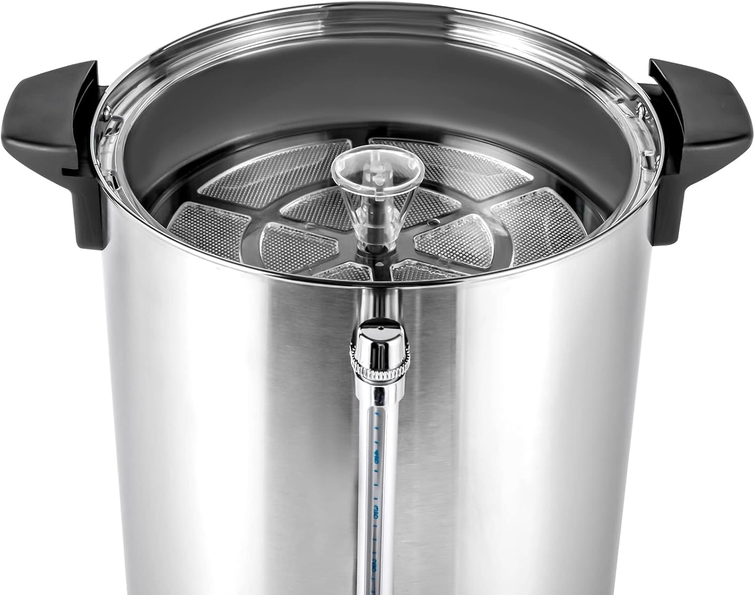 Large Coffee Dispenser, Automatic Hot Water Dispenser, Tea Dispenser, Commercial Grade Stainless Steel Coffee Urn, for Home, Party, (12L)