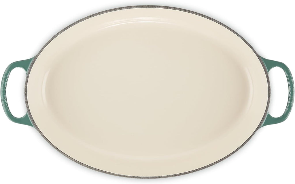 Le Creuset Enameled Cast Iron Signature Oval Baker, 3 qt., Artichaut