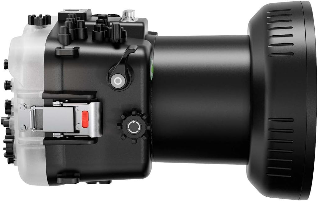 Seafrogs Underwater Housing for Sony FX3 I FX30, [40M/130FT] Waterproof Case Scuba Diving Housing for Sony ILME-FX3 I FX30 +24-70 mm F2.8 GM, FE 16-35mm F2.8 GM, for Sigma 24-70mm F2.8