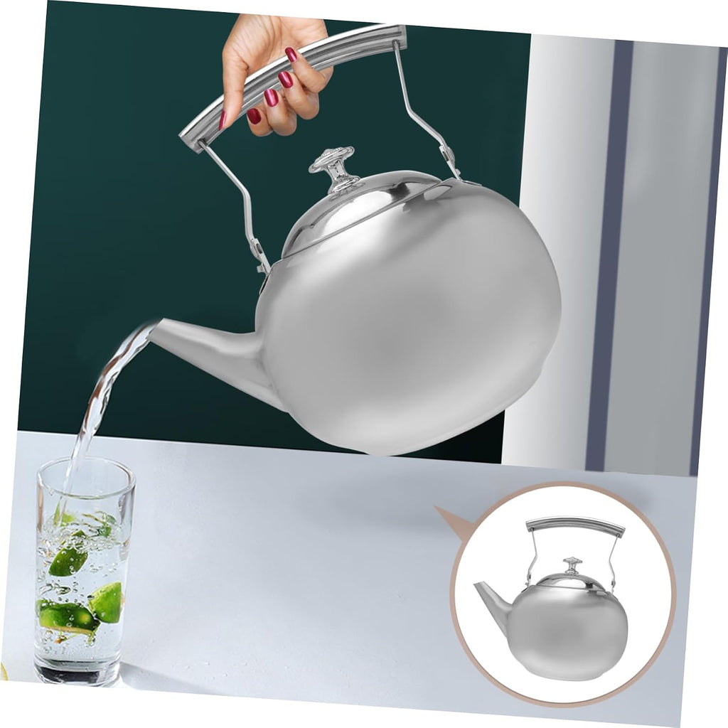 Kettle with Filter Electric Tea Kettle Kitchen Boiling Stainless Steel Tea