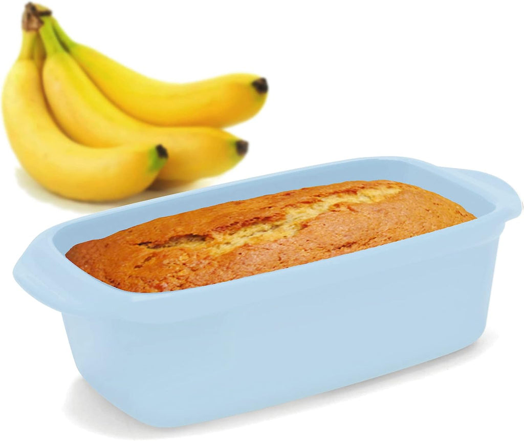 Chantal Classic Ceramic 3-pc Baker's Set; includes 8' Square Baker, 9' Loaf Pan & 13' x 9' Rect Baker, Glacier Blue, (93A-3BKR BQ)