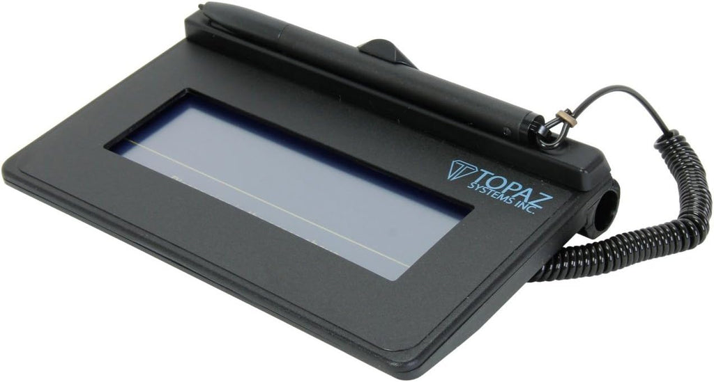 Topaz Signature Lite 1x5 T-S460-B-R - with Serial/RS232 connection cable