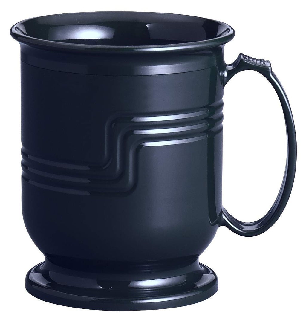Cambro MDSM8110 Meal Delivery 8 Ounce Mug Black Case of 48