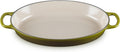 Le Creuset Enameled Cast Iron Signature Oval Baker, 3 qt., Olive