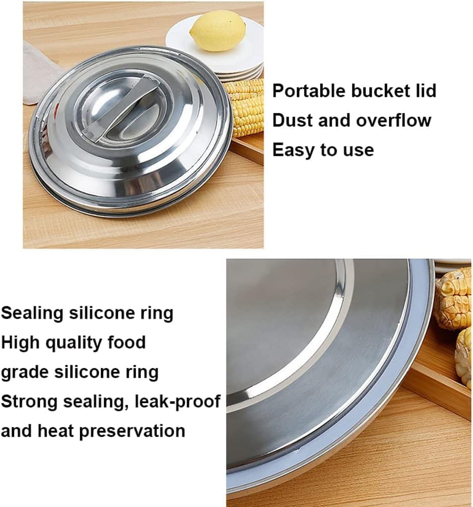 Insulation Barrel With Faucet, 201 Stainless Steel Tea Urn Commercial Hot Water Beverage Dispenser, Catering Urn For Parties Cafeterias Hotels (Color : 201, Size : 20L)