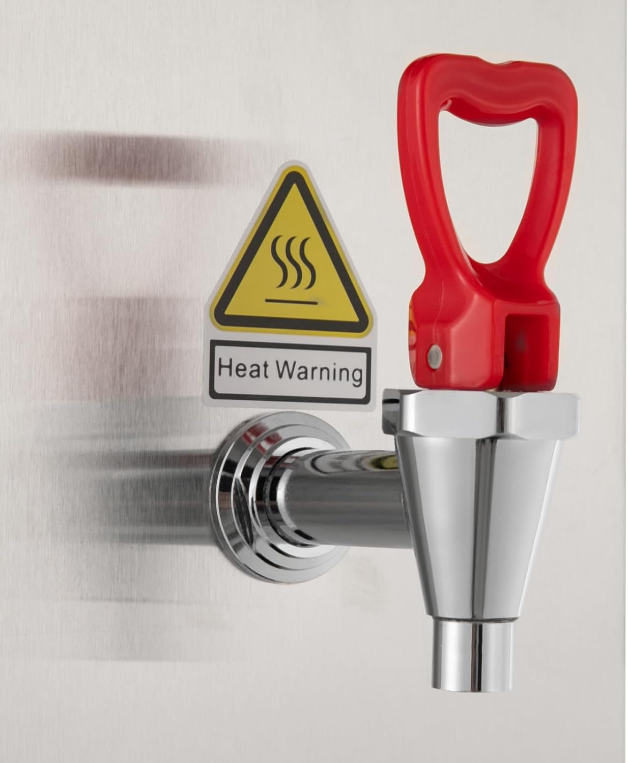 Electric Water Boiler, Step-Heating Commercial Hot Water Dispenser Fast Ready Water Boiler Machine Large Capacity 15L/3.96gal for Tea Milk Restaurant Hotel Caterers, Restaurants, Silver