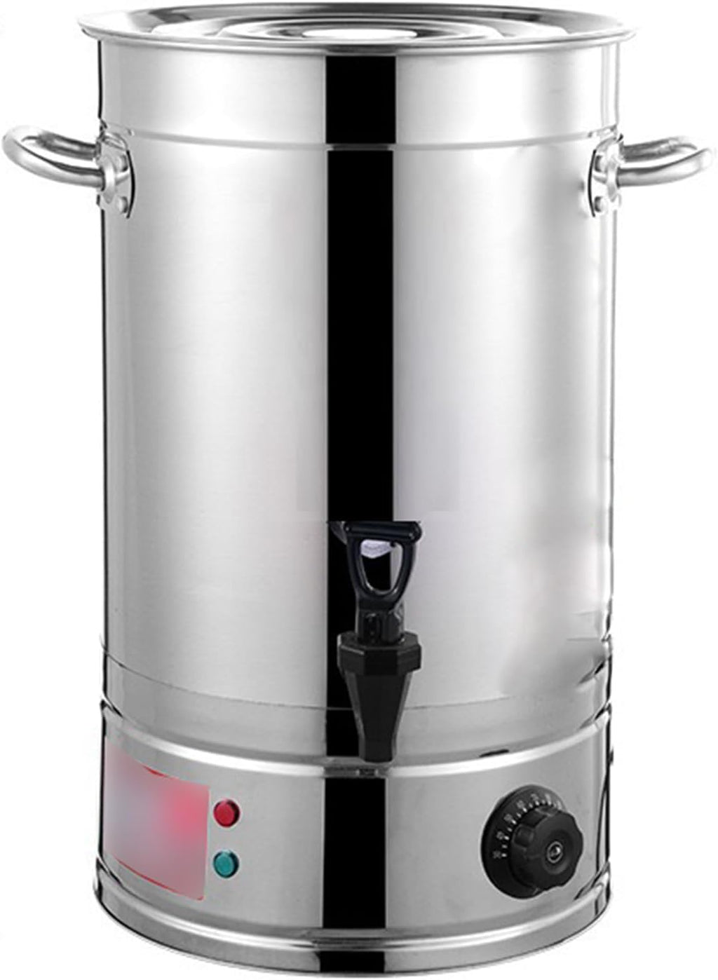 Commercial Milk Tea Urn, Electric Stainless Steel Hot Water Urn Insulated Bucket with Tap, Catering Urn for Beverage Coffee Shop Canteen (48L)