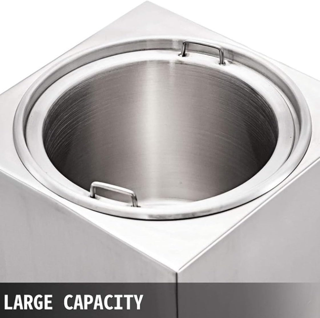 800W Commercial Cheese Dispenser, Electric Cheese Chafing Dish, 30-110℃ Adjustable Chafing Dish Dispenser with Pump