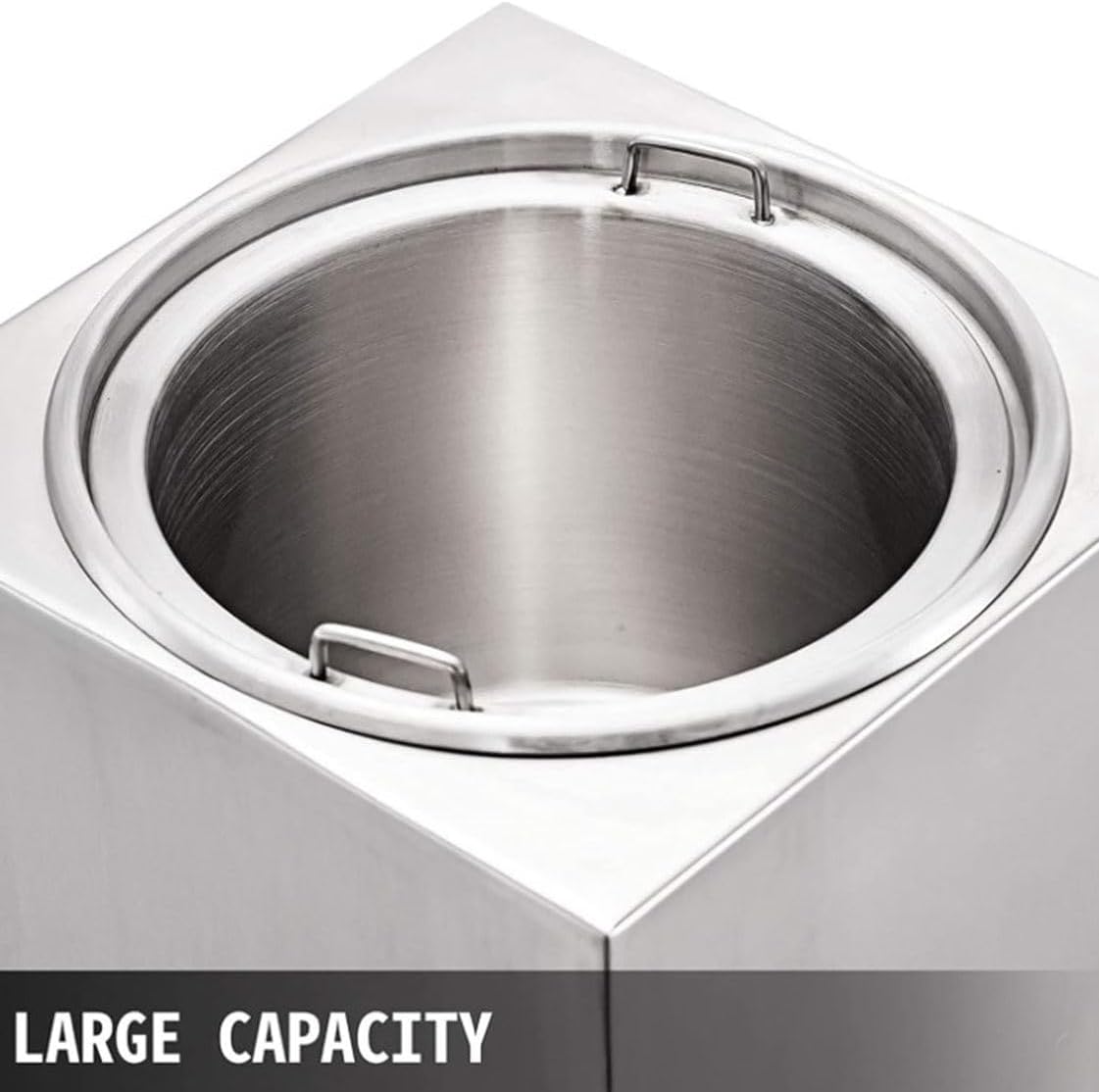 800W Commercial Cheese Dispenser, Electric Cheese Chafing Dish, 30-110℃ Adjustable Chafing Dish Dispenser with Pump
