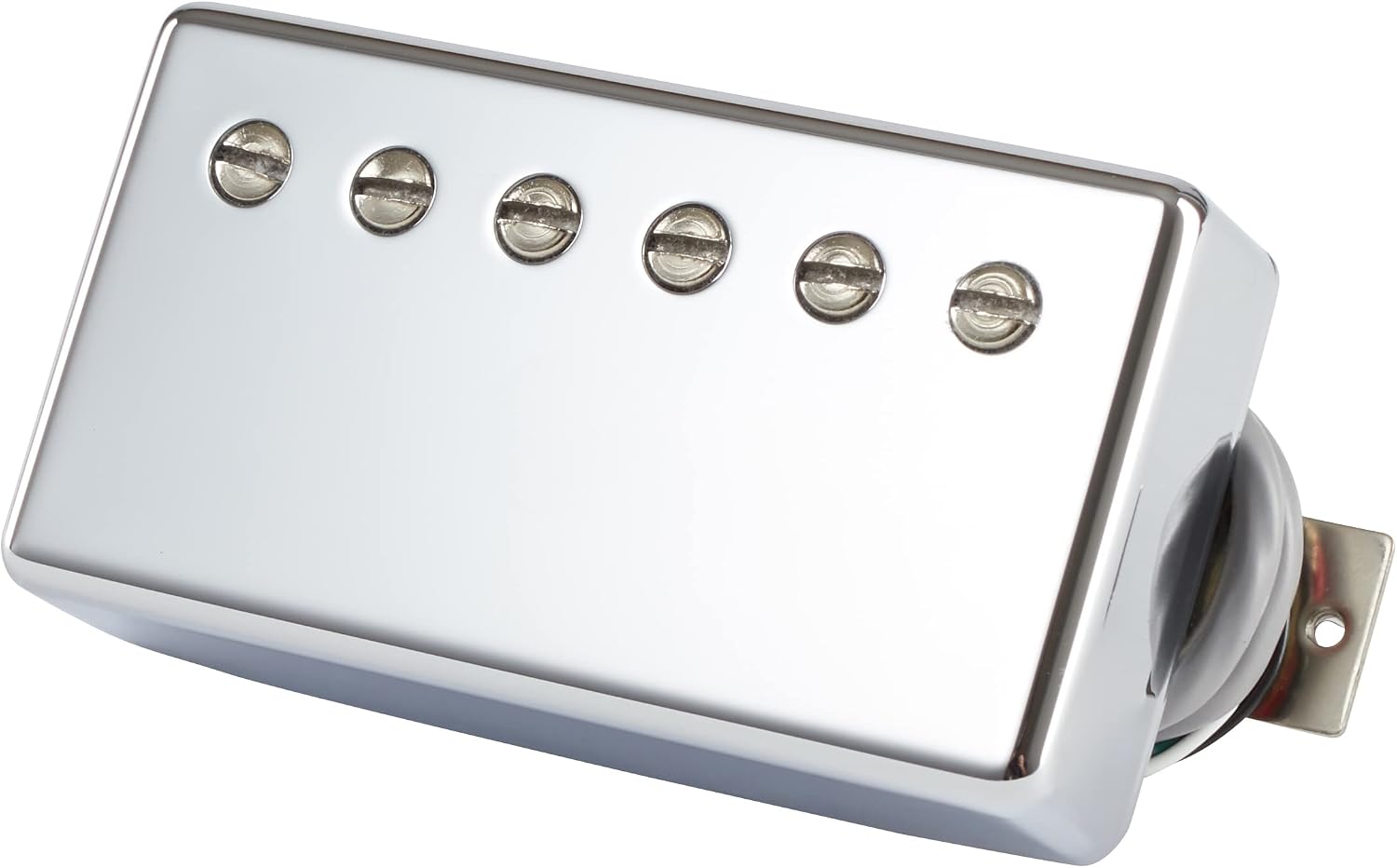 Gibson 490R Modern Classic Rhythm Humbucker Pickup, Double Black with Chrome Cover