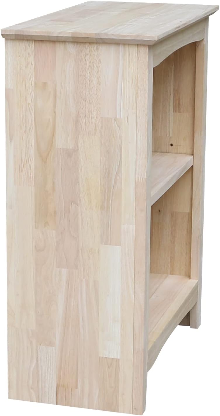 Solid Wood Shaker Bookcase - 30' H