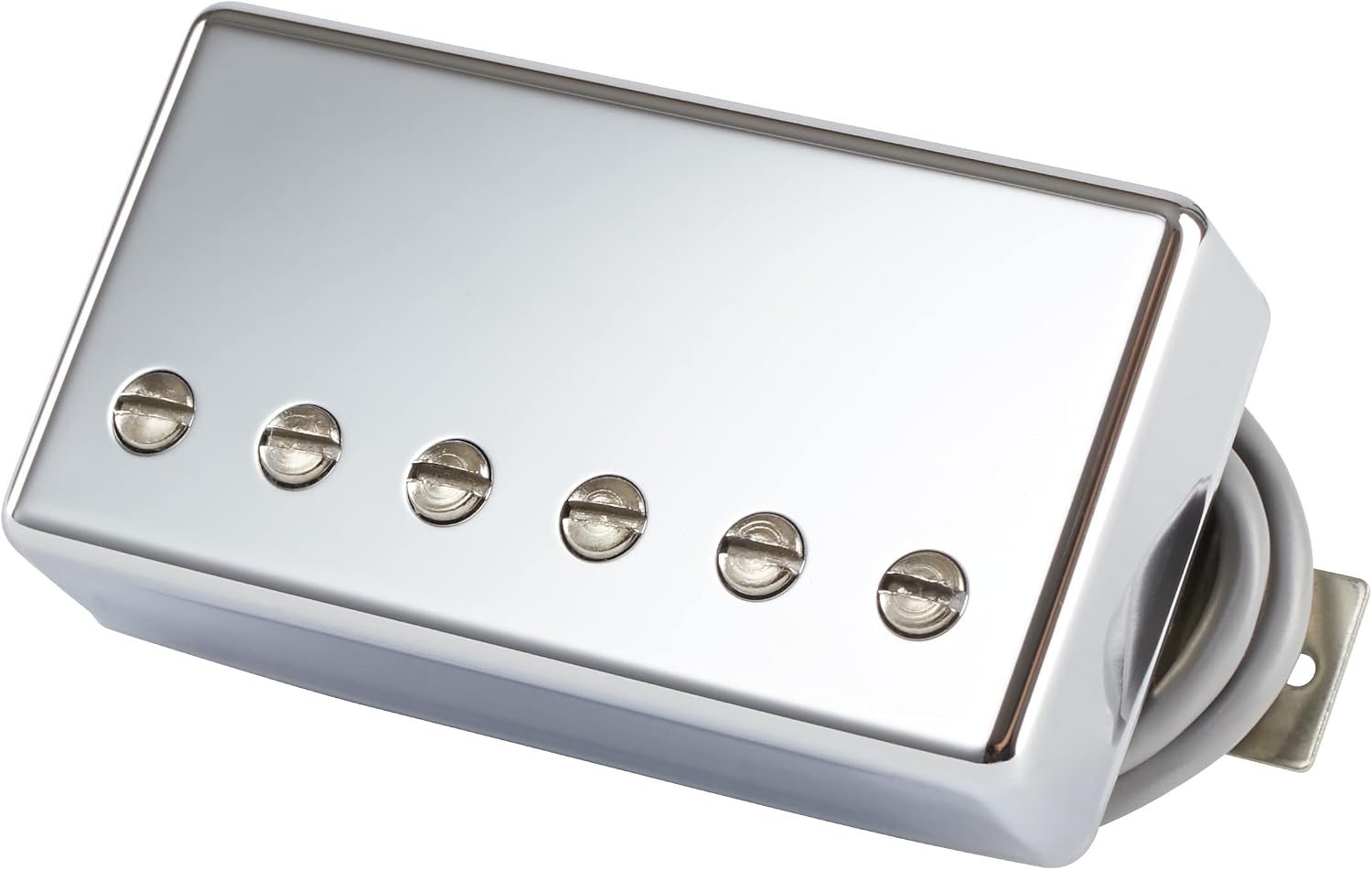 Gibson 490T Modern Classic Treble Humbucker Pickup, Double Black with Chrome Cover
