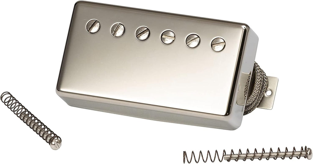 Gibson T-Type Rhythm Humbucker Pickup, Double Black with Nickel Cover