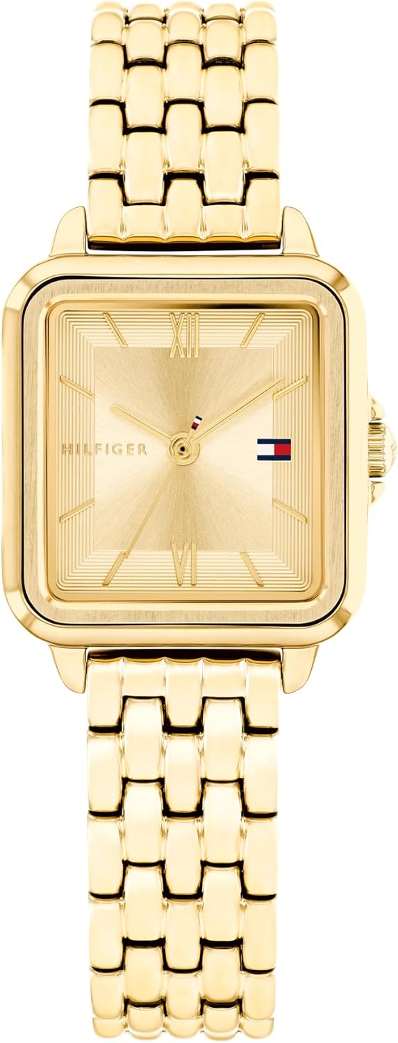 Tommy Hilfiger Women's Quartz Two Tone Stainless Steel Bracelet Watch, 22.5mm