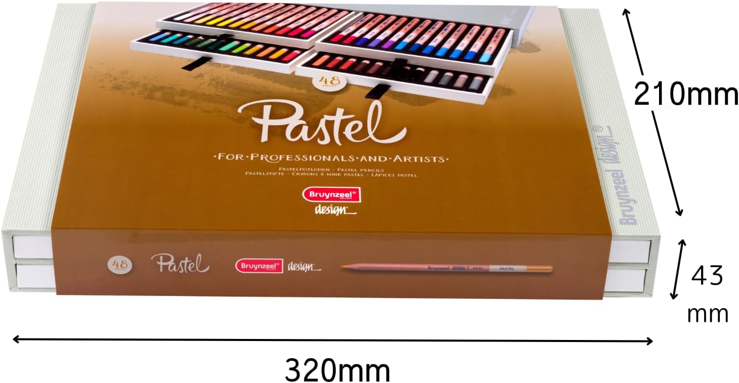 Bruynzeel Pastel Pencils Box 48