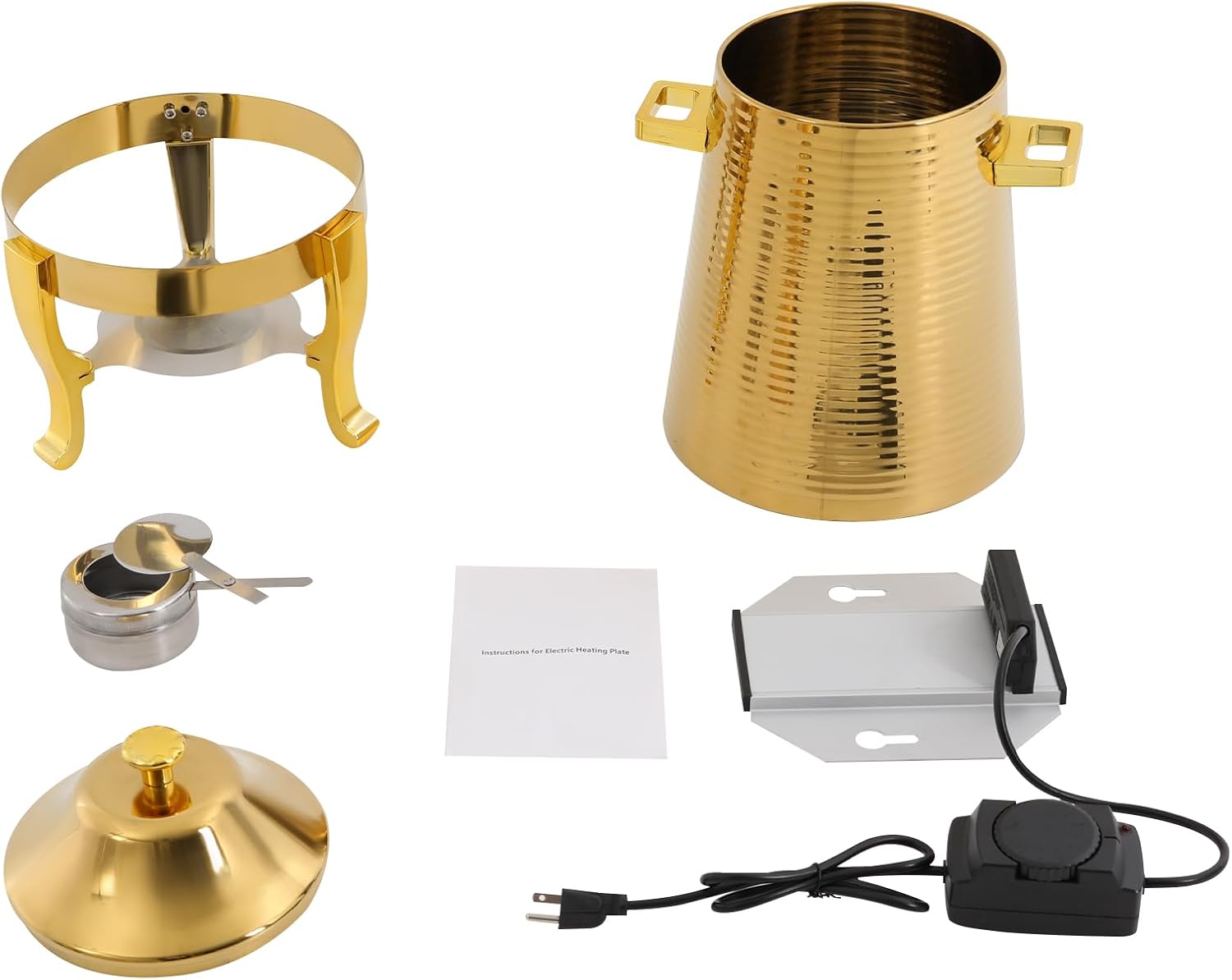 3.43Gal/13L Hot Water Urn, Stainless Steel Commercial Coffee Urn, Electric Hot Water Dispenser for Tea Milk, Industrial Coffee Maker with Stand and Spigot for Parties Catering(Gold)