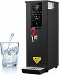 3000W Commercial Hot Water Dispense Boiler, 60L/H Stainless Steel Drinking Hot Water Boiling Machine, Coffee Making Water Heater for Tea Coffee/Dessert Shop Hotel