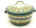 Polish Pottery Baker - Round Covered Casserole - Unikat Signature - U4335