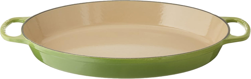 Le Creuset Enamel Cast Iron Signature Oval Baker, 3 quart, Palm