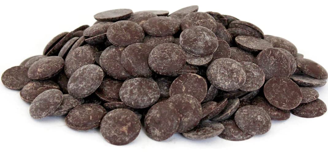 Real Chocolate Discs by Its Delish, 10 Lbs Bulk | Pure Semi Sweet Dark Chocolate Meltables For Baking, Confectionery Melting, Pastry Chefs, Chocolatiers, Home Bakers, Snack | Non-Dairy, Vegan, Kosher