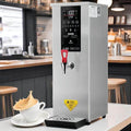 Commercial Instant Water Dispenser,25 L Capacity,3000 w Desktop Electric Hot Water Boiler,60°C to 100°C Adjustable,Silver