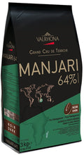 Valrhona Dark Chocolate - 64% Cacao - Manjari Grand Cru - 6 lbs 9 oz bag of feves