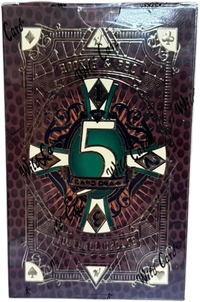 2024 Wild Card 5 Card Draw Football Hobby Trading Card Box (5 Encased Autographs Per Hobby Box including a 1/1)