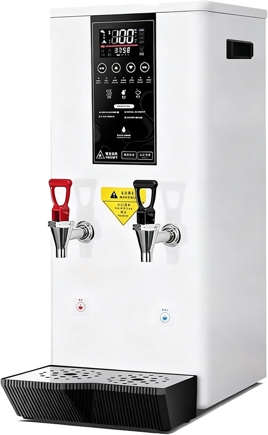 2500W Professional Commercial Electric Hot Water Dispenser With LCD Touchscreen And Built-in Water Purifier (White 220V) for Tea Coffee Shop Dessert Shop Hotel（45L/H Output） B