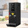 Water Boiler with Filter Eletric Hot Water Dispenser 50L/H Automatic 2500W Heating for Restaurant, Home, Office (Black)