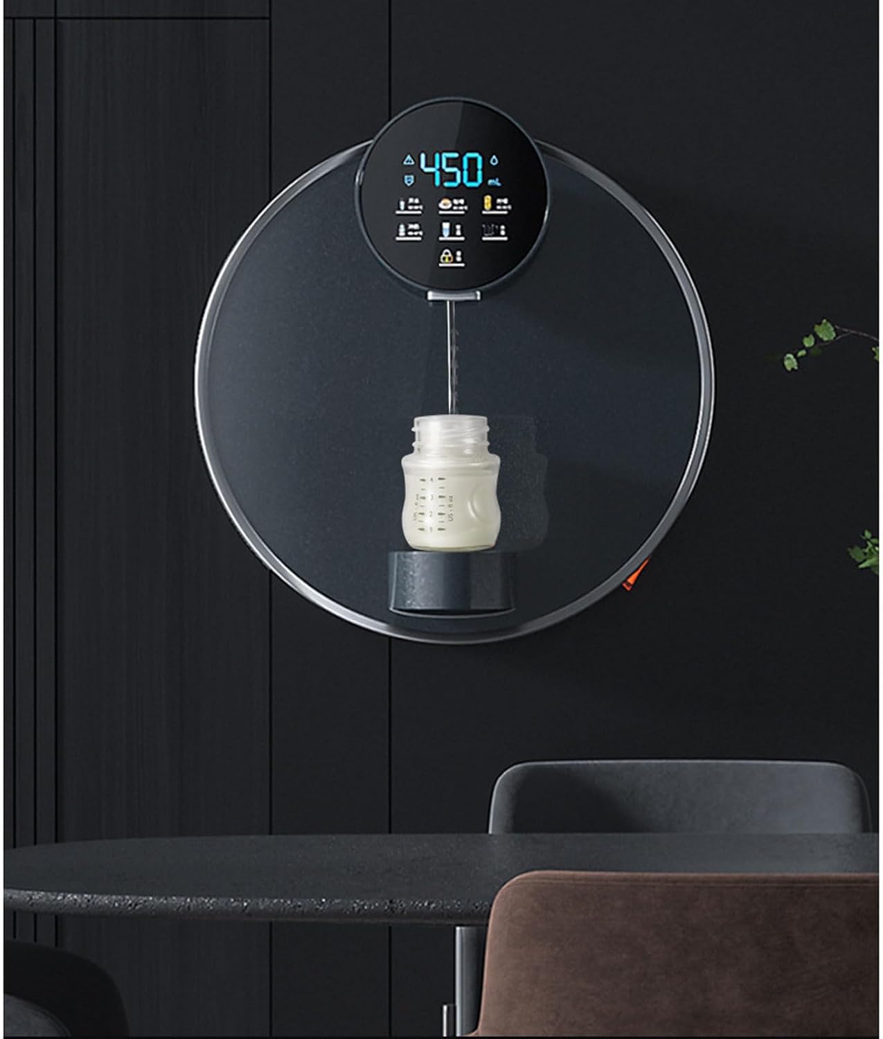 Water Dispenser with Electronic Child Lock, Dual Temperature Control - Wall-Mounted Mains Fed Unit for Office and Commercial Staff Canteens