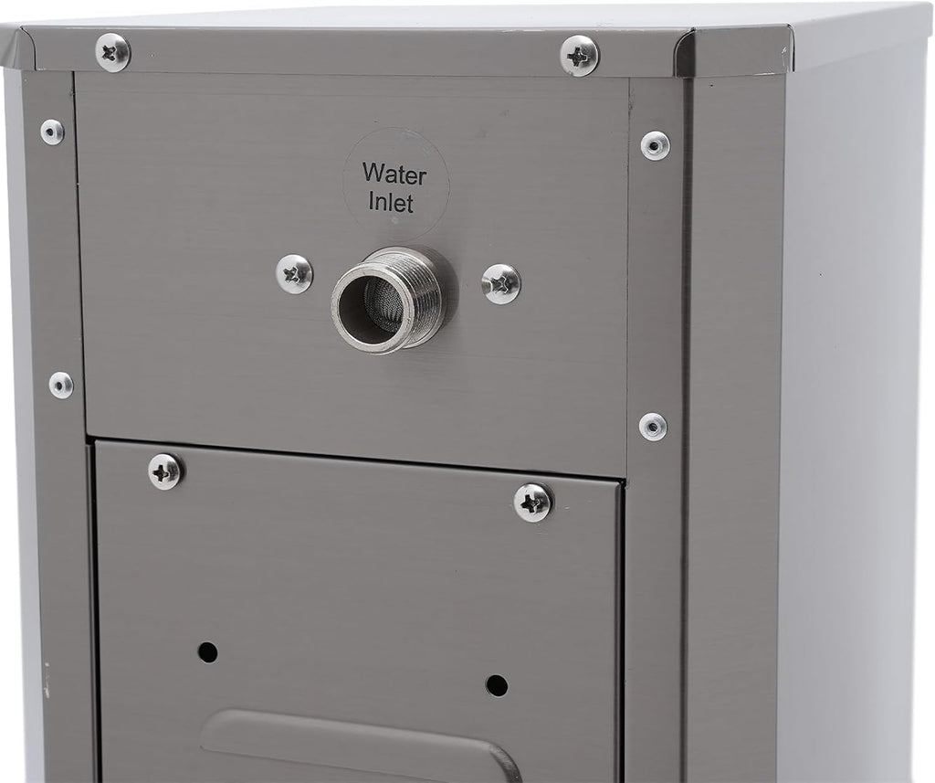 Hot Water Dispenser, 10L Commercial Electric Water Boiler Warmer 1800W Adjustable Temperatures LED Screen Display Tabletop Hot Water Machine for Living Room, Bedroom, Cafe, Milk Tea Shop