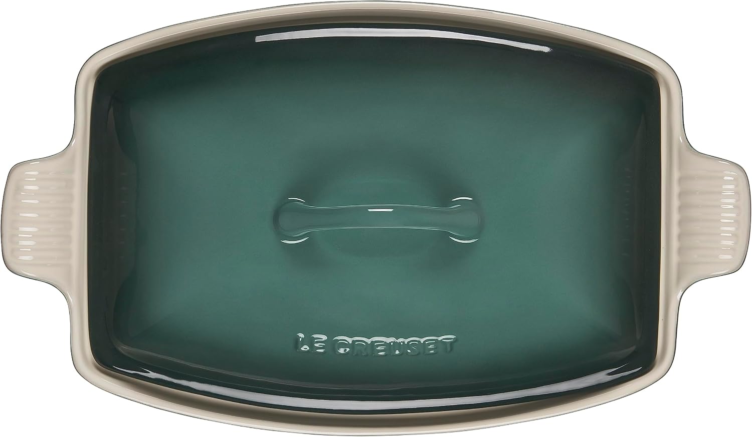 Le Creuset Heritage Stoneware Deep Baker with Lid, 4.5 qt., Artichaut