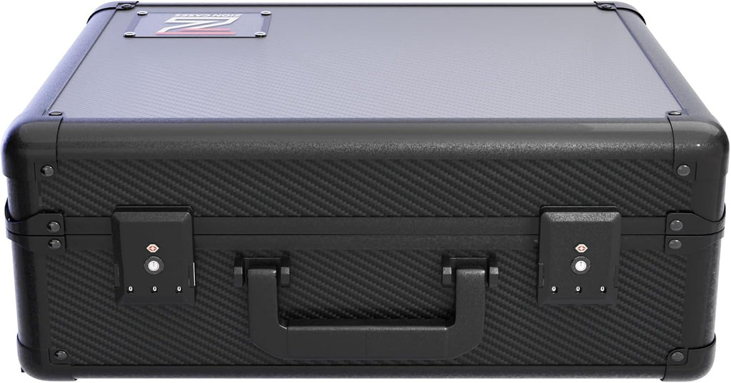 Zion Cases Slab Case XL Graded Card Case; The Original Slab Case for Graded Cards; Fits PSA, BGS, HGA, and CSG Graded Trading Card Slabs; Ideal Travel Storage Solution; (Carbon Fiber Black)