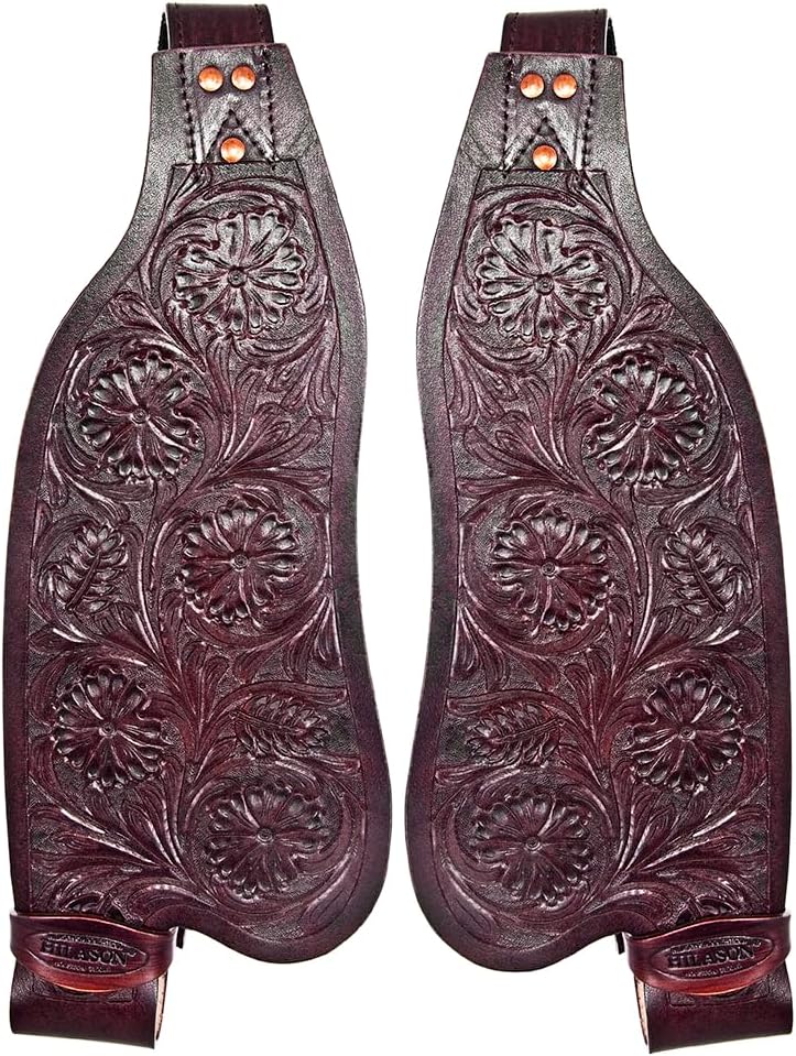 HILASON Leather Saddle Replacement Fender Pair with Hobble Strap Adult