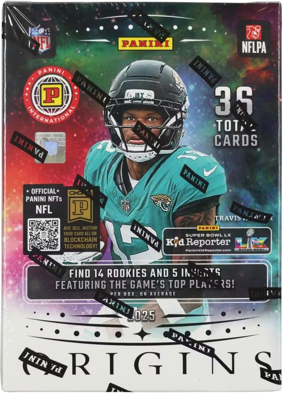2025 Panini Origins Football International 6-Pack Blaster Trading Card Box (Find 14 Rookies Per Box)