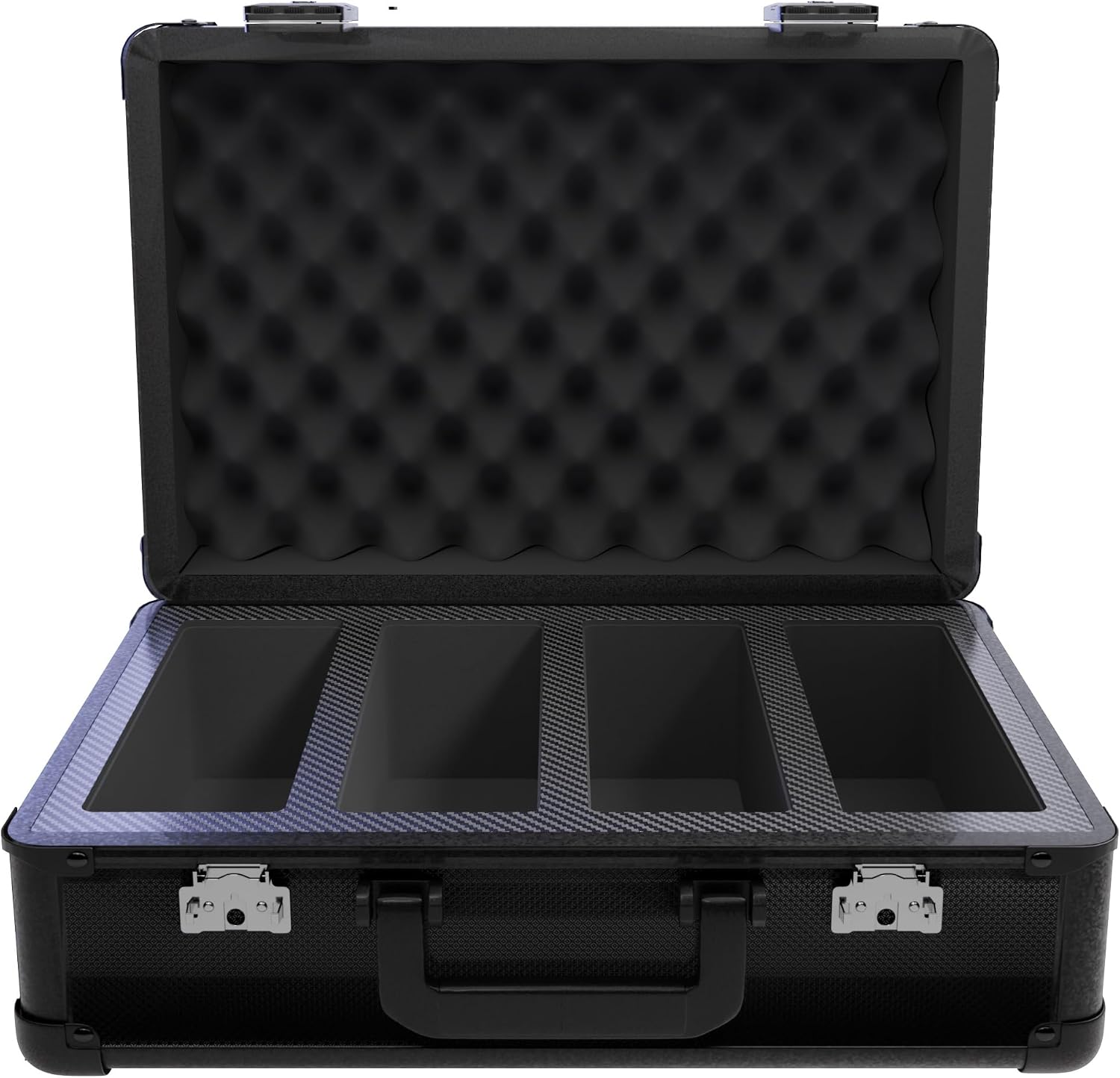 Zion Cases Slab Case XL; Fits PSA, BGS, HGA, CSG Graded Trading Card Slabs; Ideal Travel Storage Solution; (Black Diamond)