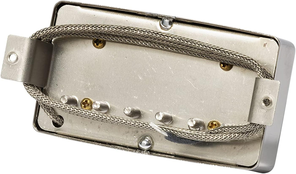 Gibson T-Type Treble Humbucker Pickup, Double Black with Nickel Cover