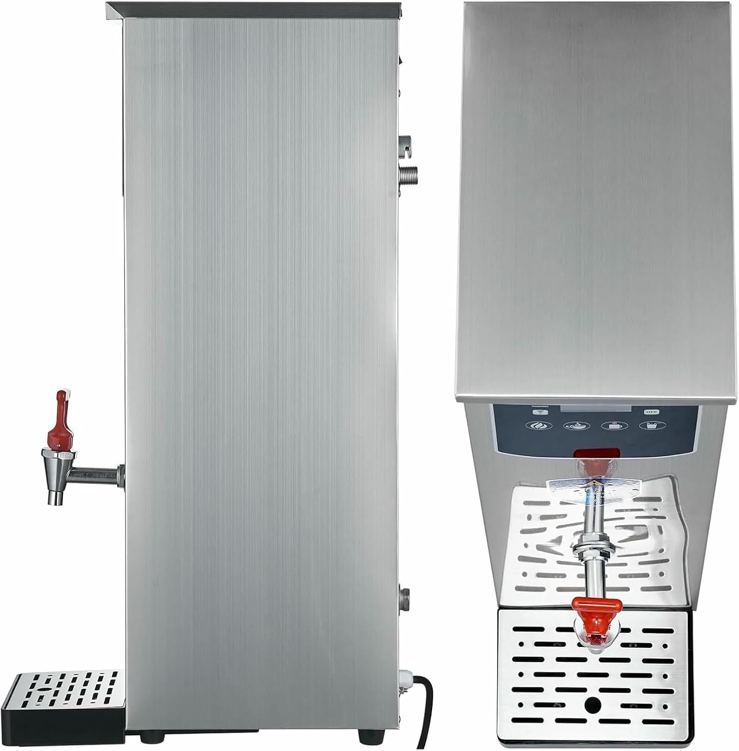 Instant Water Boiler Lectric Kettles,Commercial Hot Water Boiler,Fast Boiling Water,Autofill Stainless Steel Tea,for Staff Canteens,Offices (30L)