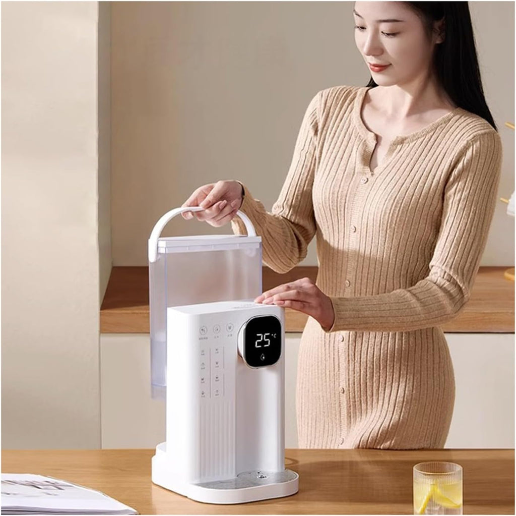 instant hot water kettle hot cocoa dispenserSmall instant hot household water purifier tabletop pumping water boiler 4-stage temperature control(Color:c)