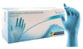Blue Disposable Nitrile Gloves, 8 mil, Stauffer Sense8, Latex Free, 12' Long Cuff, Powder Free, Tough & Strong - Small (Case of 1000)