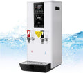 Electric Water Boiler Heater 45L Power Hourly,Commercial Hot Water Dispenser,Hot Water Machine with Built-in Filter,Instant Heating (White 110V)