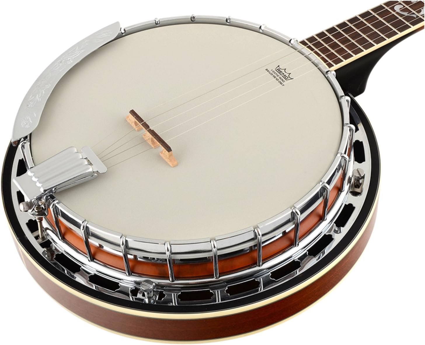 Ibanez B200 5-String Banjo Natural Closed Back w/Tuner and Stand
