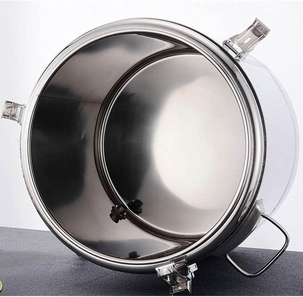 Drink Dispenser Beverage Dispenser Hot Water Dispenser Insulated for Tea, Tea Ice Bucket Beverage Warmers Drink Dispenser Stainless Steel Urn for Coffee Water for Parties buffets Hotels