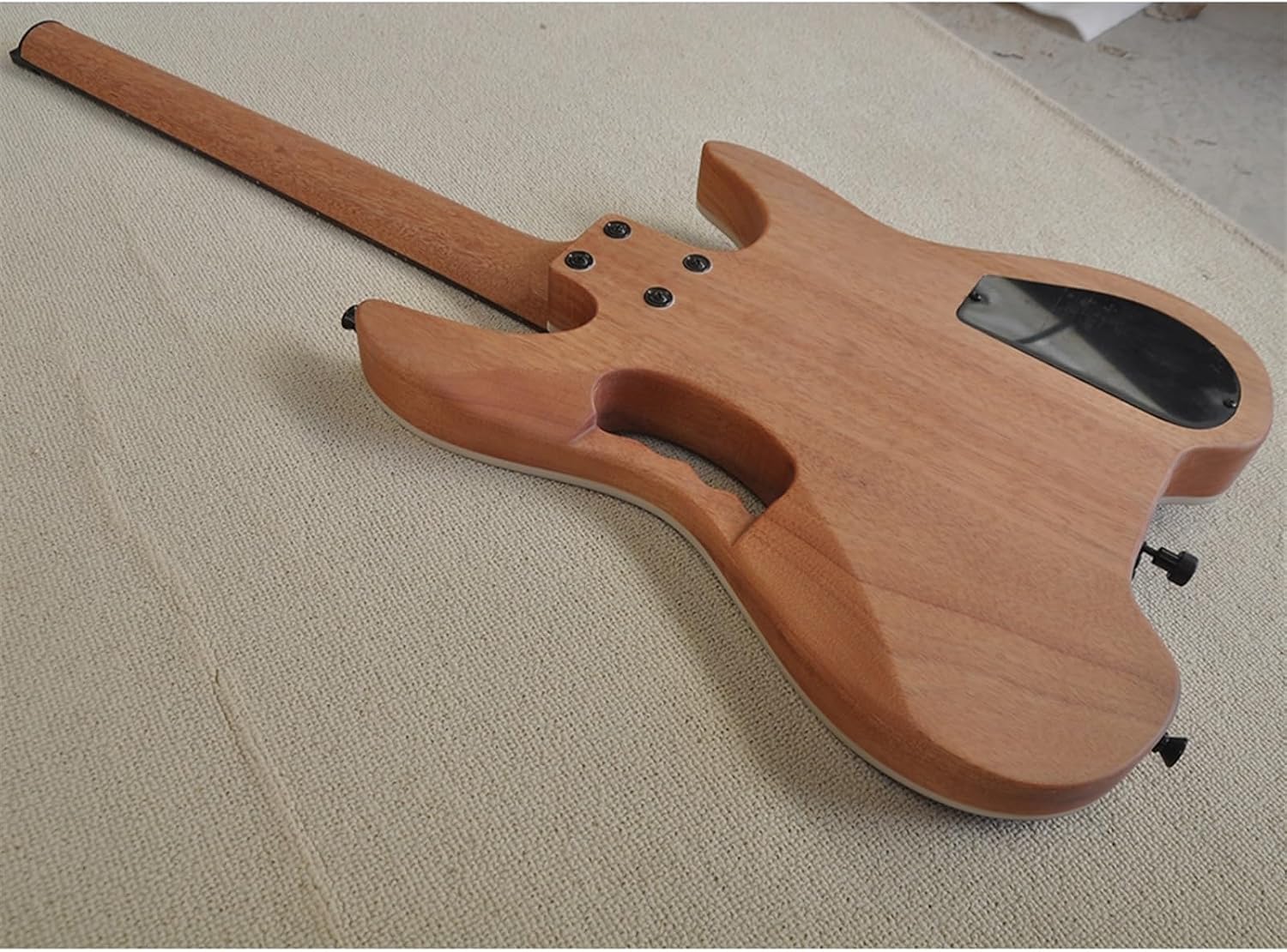 Left Handed 39 Inches Headless Electric Guitar with SSH Pickup Rosewood Fretboard 24 Frets Professional Headless Guitar (Color : 01)