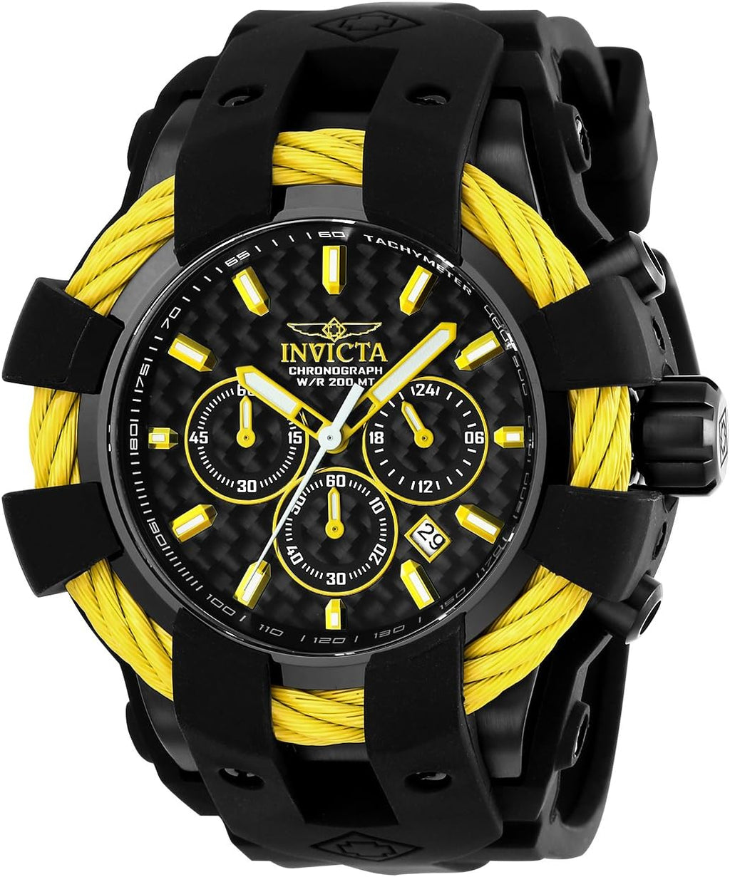 Invicta Men's 23855 Bolt Analog Display Quartz Black Watch
