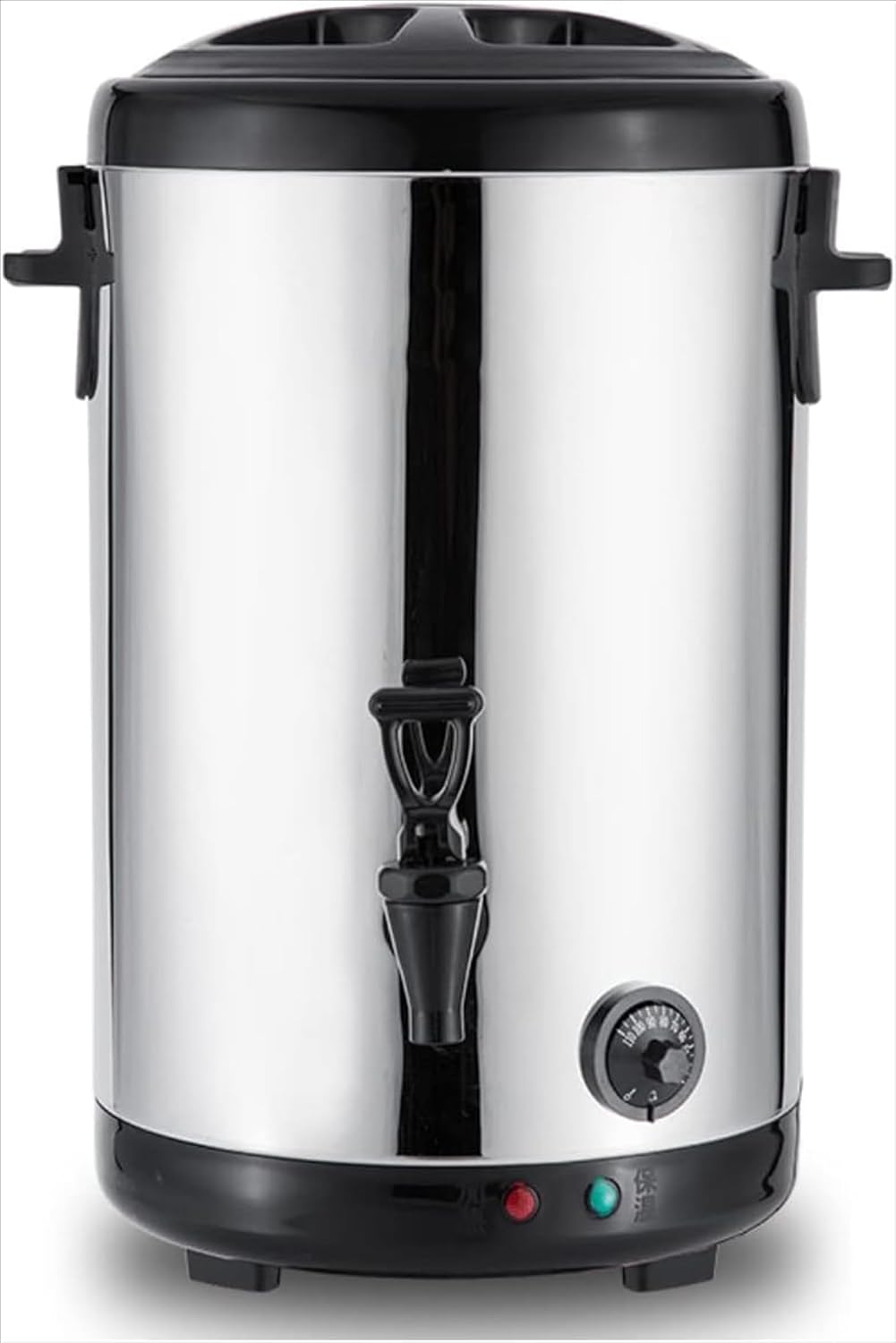 8L/12L/16/18L Electric Hot Water Urn, Insulated Beverage Server/Dispenser,Double Wall Stainless Steel Commercial Coffee Boiler For Large Groups (A 8L)