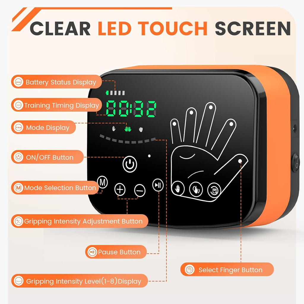 Rehabilitation Robot Gloves, 2025 New Stroke Hand Therapy Equipment Trainer, Arthritis Hemiplegia Patients